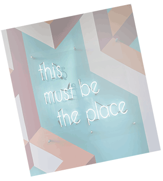 Image for Website optimization and SEO stating "this must be the place!"
